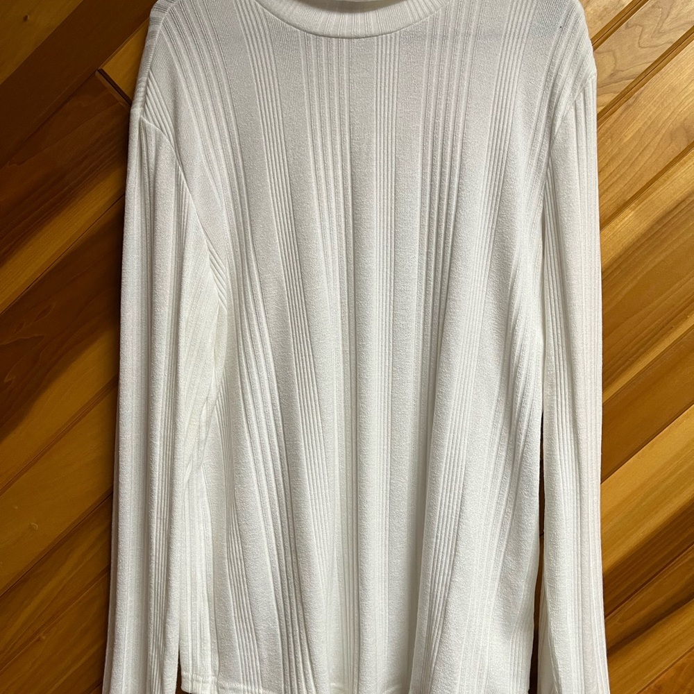 SHEIN White Dress Shirt for Men